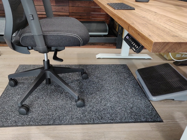 Custom size office chair mat sale